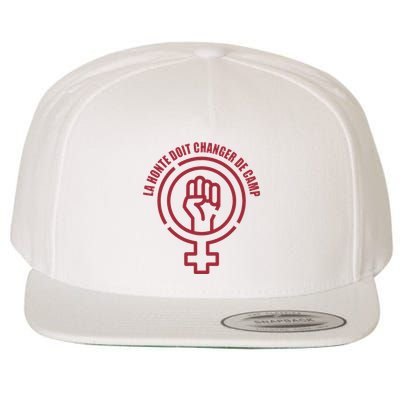 La Honte Doit Changer De Camp Feminist Gisele Pelicot Wool Snapback Cap