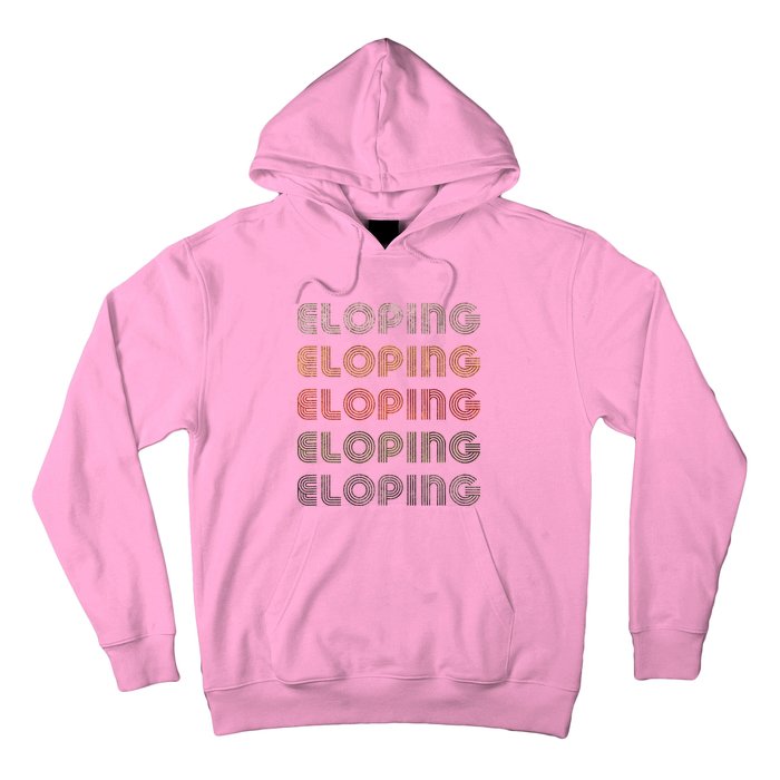 Love Heart Eloping Grunge Hoodie