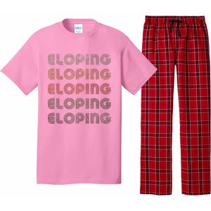 Love Heart Eloping Grunge Pajama Set