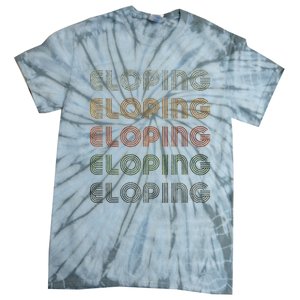 Love Heart Eloping Grunge Tie-Dye T-Shirt