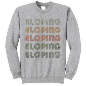 Love Heart Eloping Grunge Tall Sweatshirt