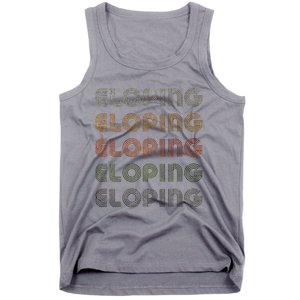 Love Heart Eloping Grunge Tank Top