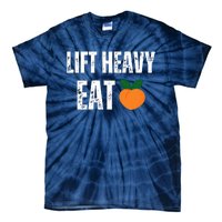 Lift Heavy Eat Ass Funny Adult Humor Workout Fitness Gym Tie-Dye T-Shirt