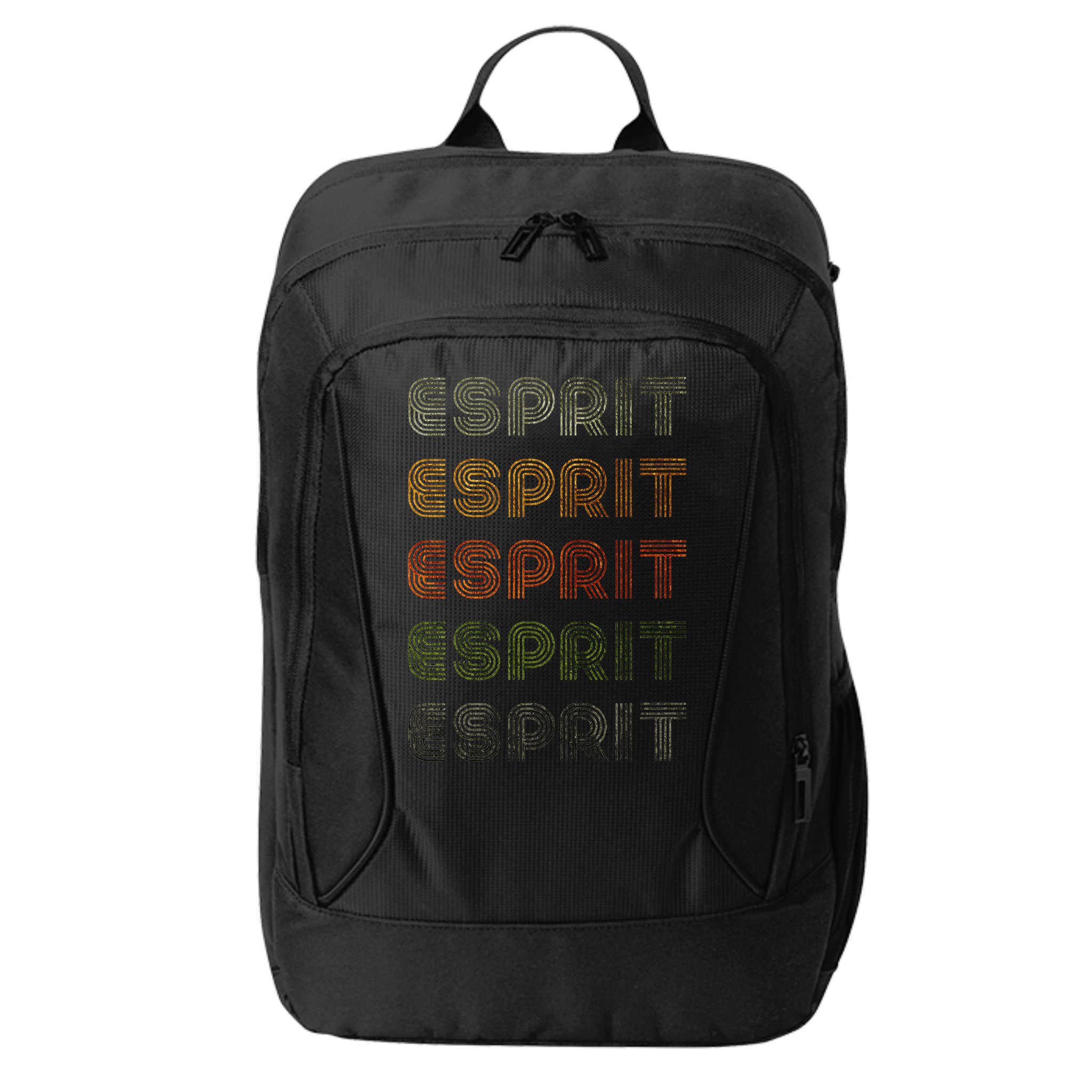 Love Heart Esprit Grunge Vintage Style Black Esprit City Backpack
