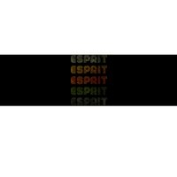 Love Heart Esprit Grunge Vintage Style Black Esprit Bumper Sticker