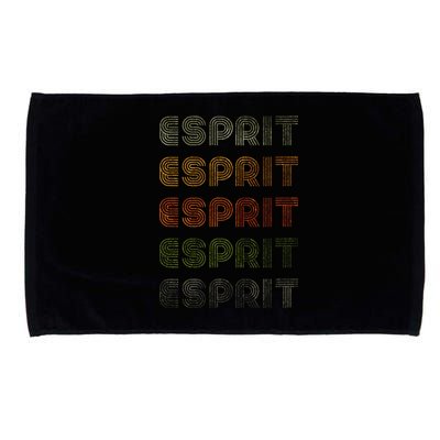 Love Heart Esprit Grunge Vintage Style Black Esprit Microfiber Hand Towel