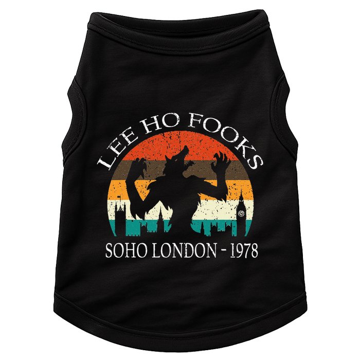 L.E.E H.O F.O.O.K.S Distressed Doggie Tank