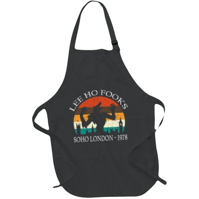 L.E.E H.O F.O.O.K.S Distressed Apron