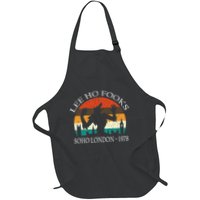 L.E.E H.O F.O.O.K.S Distressed Apron