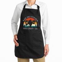 L.E.E H.O F.O.O.K.S Distressed Apron