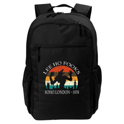 L.E.E H.O F.O.O.K.S Distressed Backpack