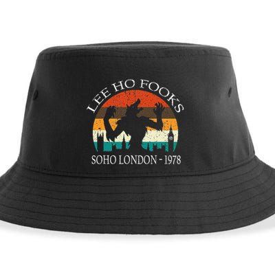 L.E.E H.O F.O.O.K.S Distressed Sustainable Bucket Hat