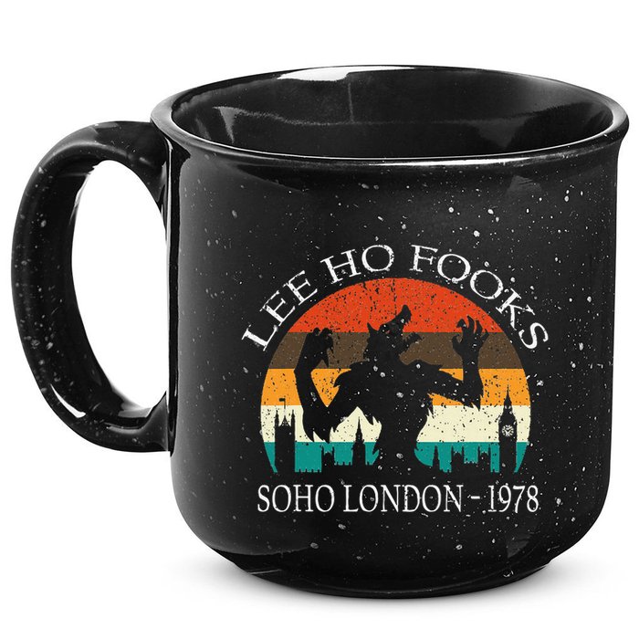 L.E.E H.O F.O.O.K.S Distressed 15oz Campfire Ceramic Mug