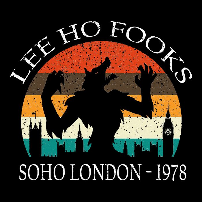 L.E.E H.O F.O.O.K.S Distressed Drawstring Bag