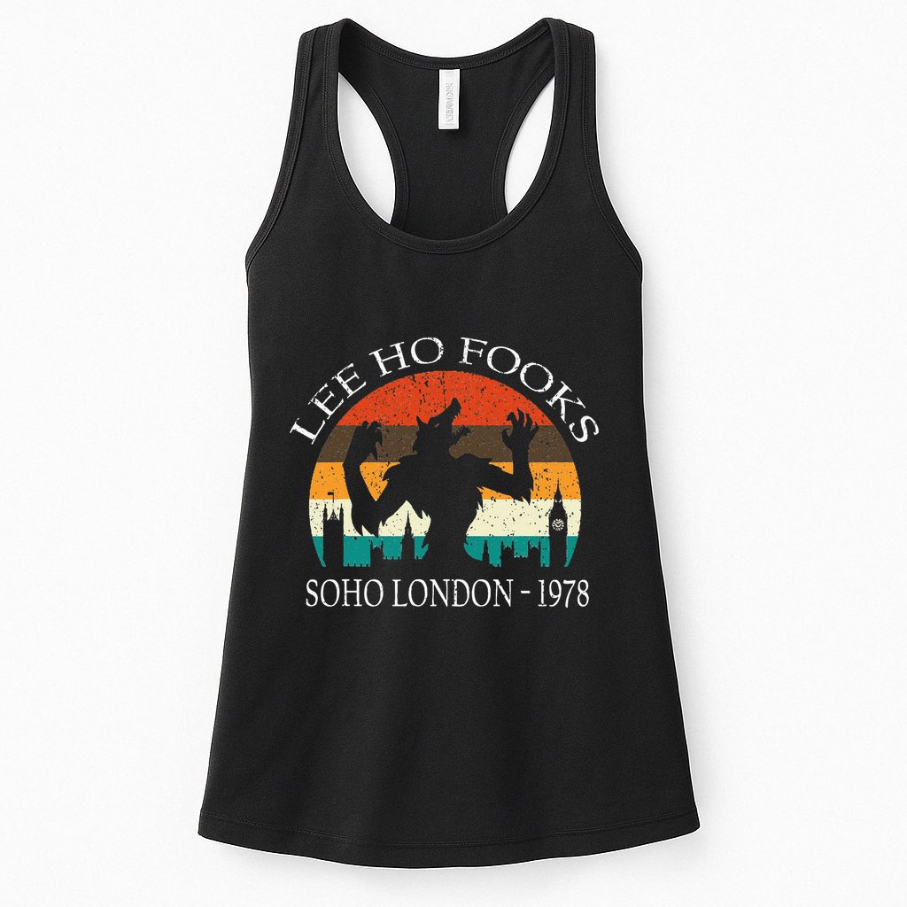 L.E.E H.O F.O.O.K.S Distressed Womens Tank Top