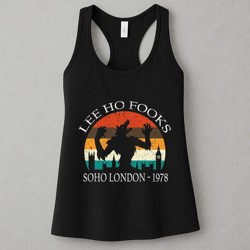 L.E.E H.O F.O.O.K.S Distressed Womens Tank Top