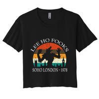 L.E.E H.O F.O.O.K.S Distressed Crop Top