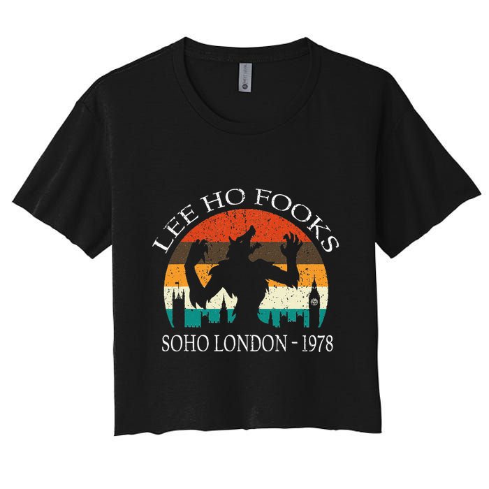 L.E.E H.O F.O.O.K.S Distressed Crop Top