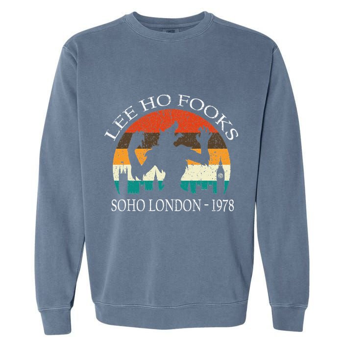 L.E.E H.O F.O.O.K.S Distressed Garment-Dyed Sweatshirt