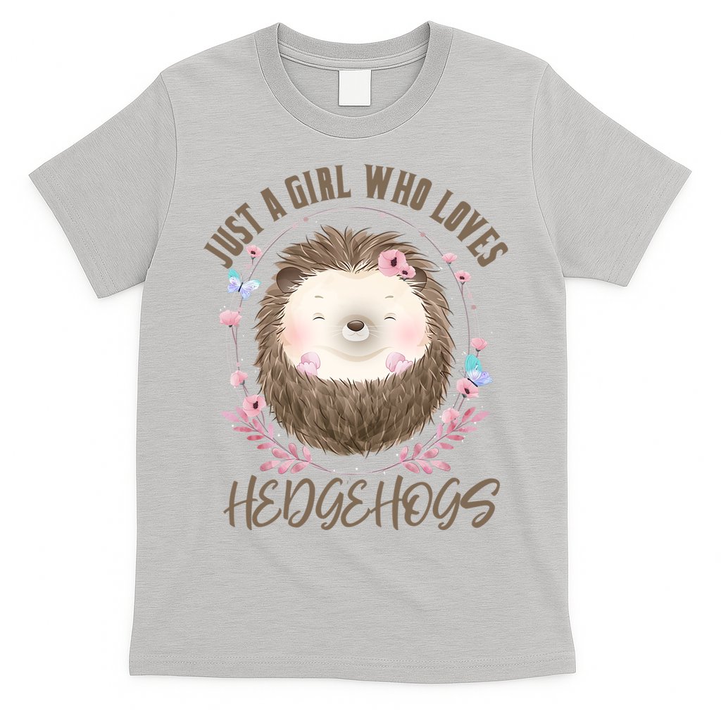 Loves Hedgehogs Forest Animal Cute Hedgehog  T-Shirt