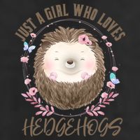 Loves Hedgehogs Forest Animal Cute Hedgehog  11oz C Handle Ceramic Mug
