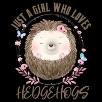Loves Hedgehogs Forest Animal Cute Hedgehog  Drawstring Bag