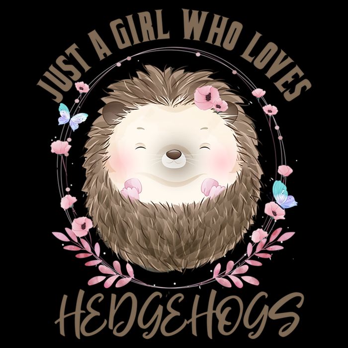 Loves Hedgehogs Forest Animal Cute Hedgehog  Drawstring Bag