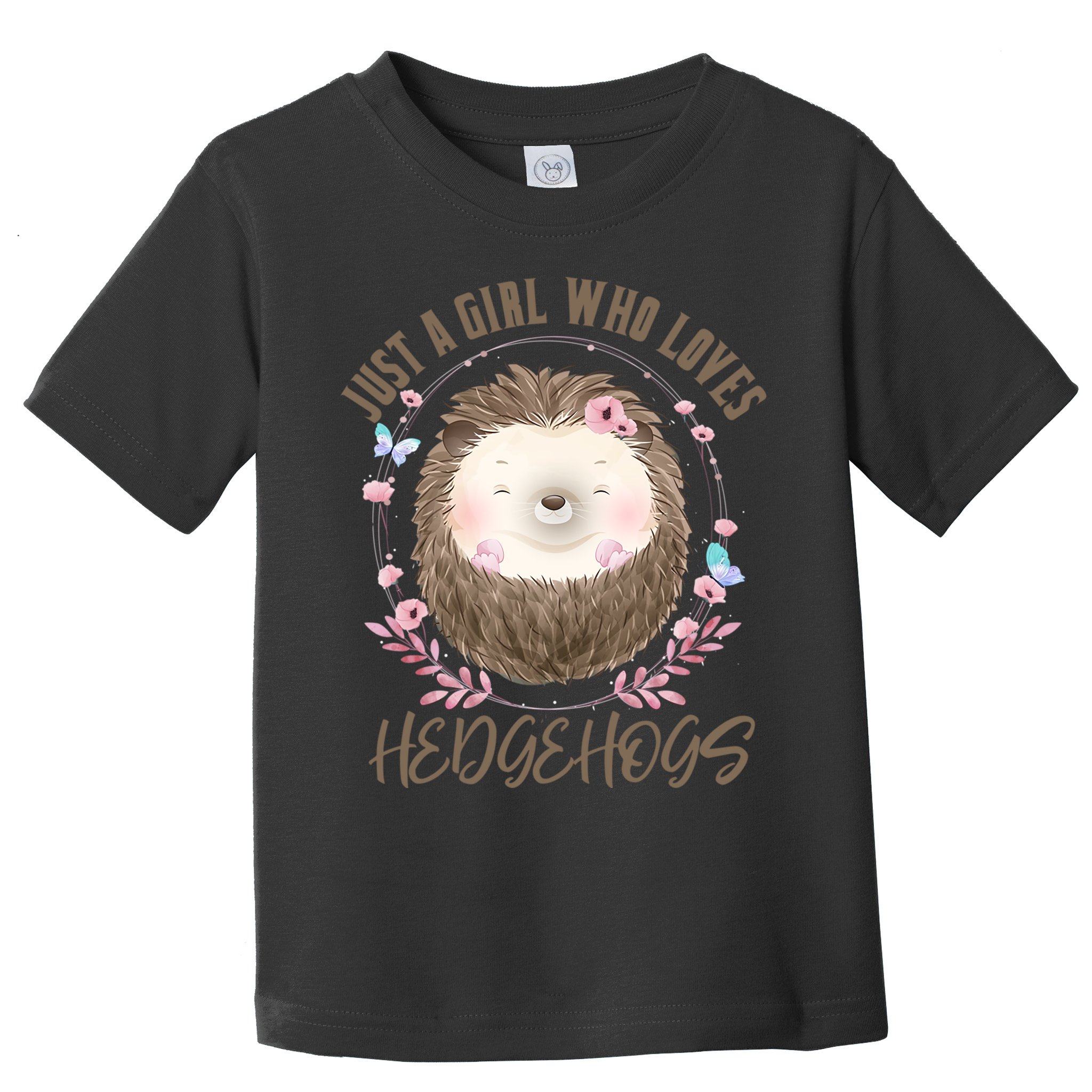 Loves Hedgehogs Forest Animal Cute Hedgehog  Toddler T-Shirt