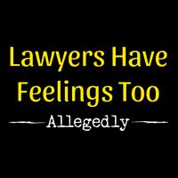 Lawyers Have Feelings Too Allegedly Wool Snapback Cap