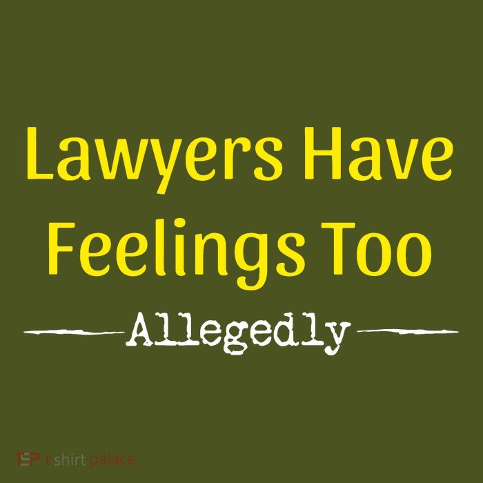 Lawyers Have Feelings Too Allegedly Sustainable Bucket Hat
