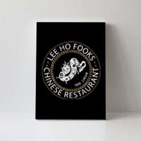 L.E.E H.O F.O.O.K.S Chinese Restaurant Canvas