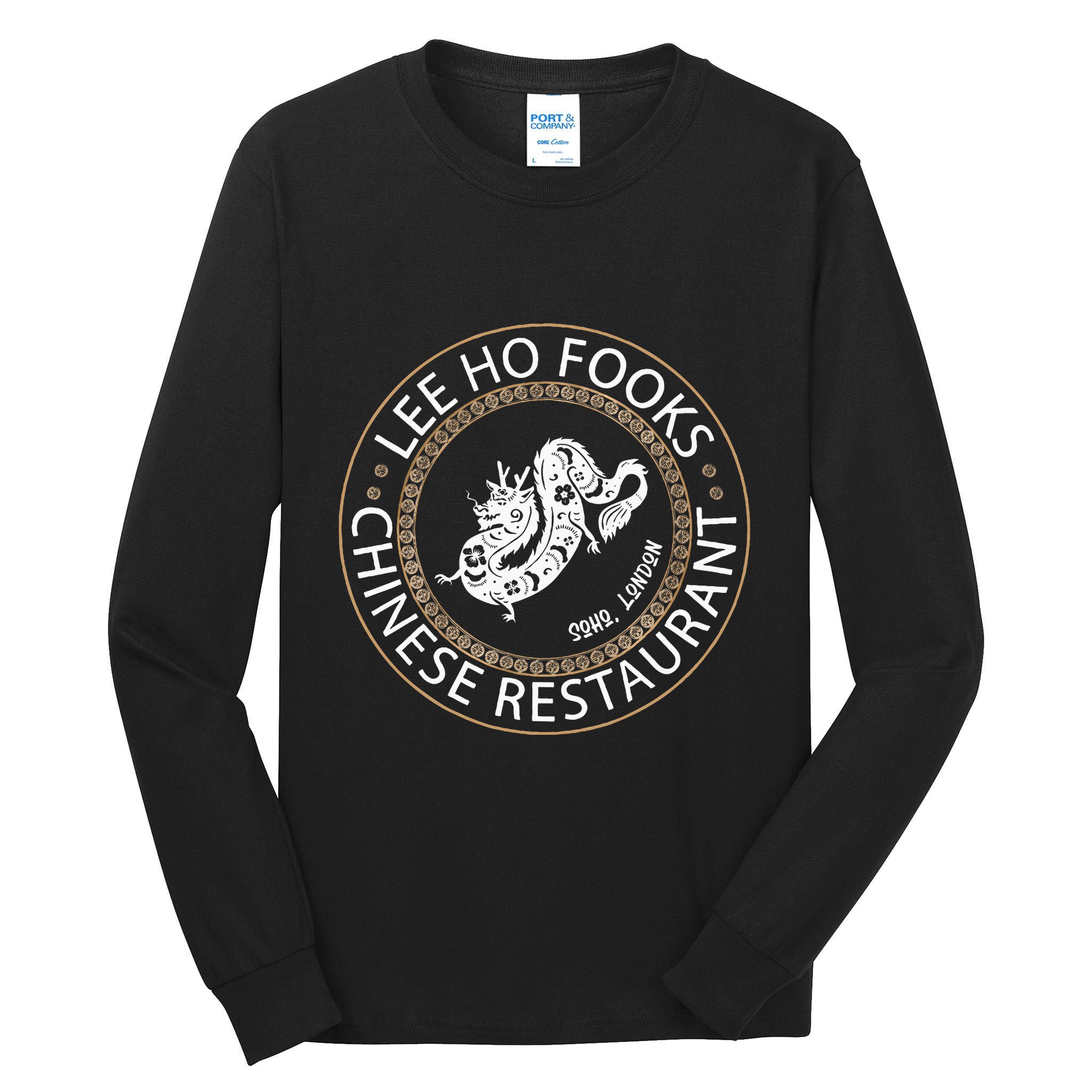 L.E.E H.O F.O.O.K.S Chinese Restaurant Tall Long Sleeve T-Shirt