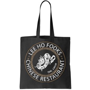 L.E.E H.O F.O.O.K.S Chinese Restaurant Tote Bag