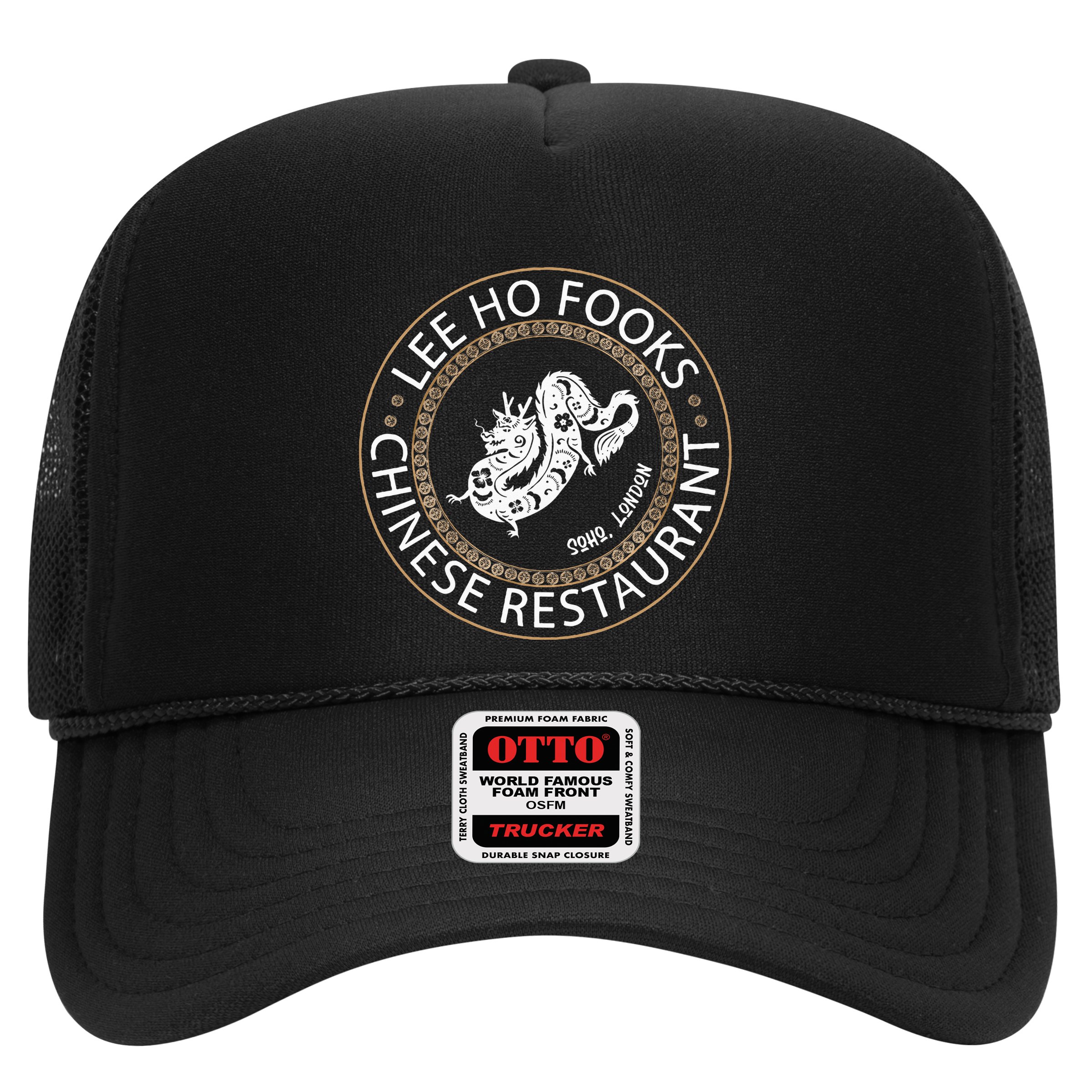 L.E.E H.O F.O.O.K.S Chinese Restaurant Hat