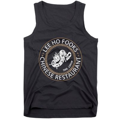 L.E.E H.O F.O.O.K.S Chinese Restaurant Tank Top