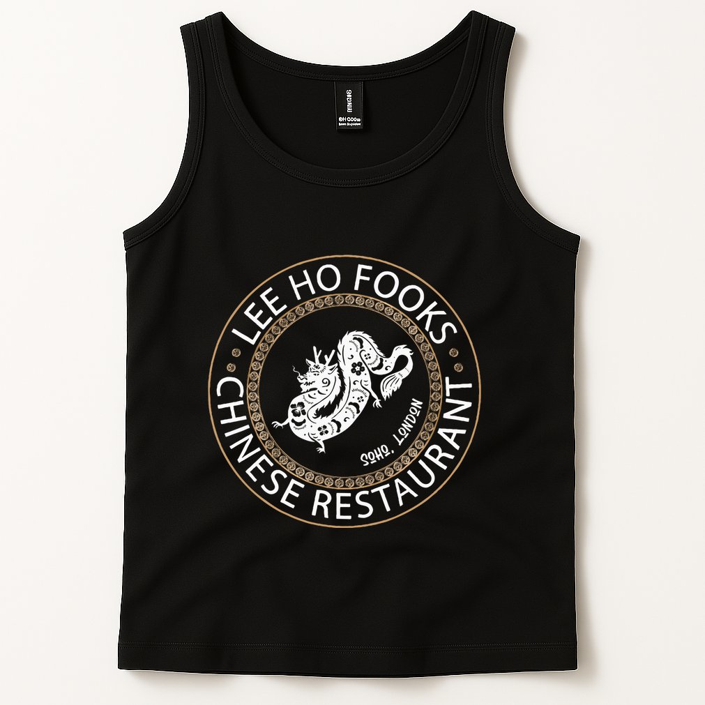 L.E.E H.O F.O.O.K.S Chinese Restaurant Tank Top
