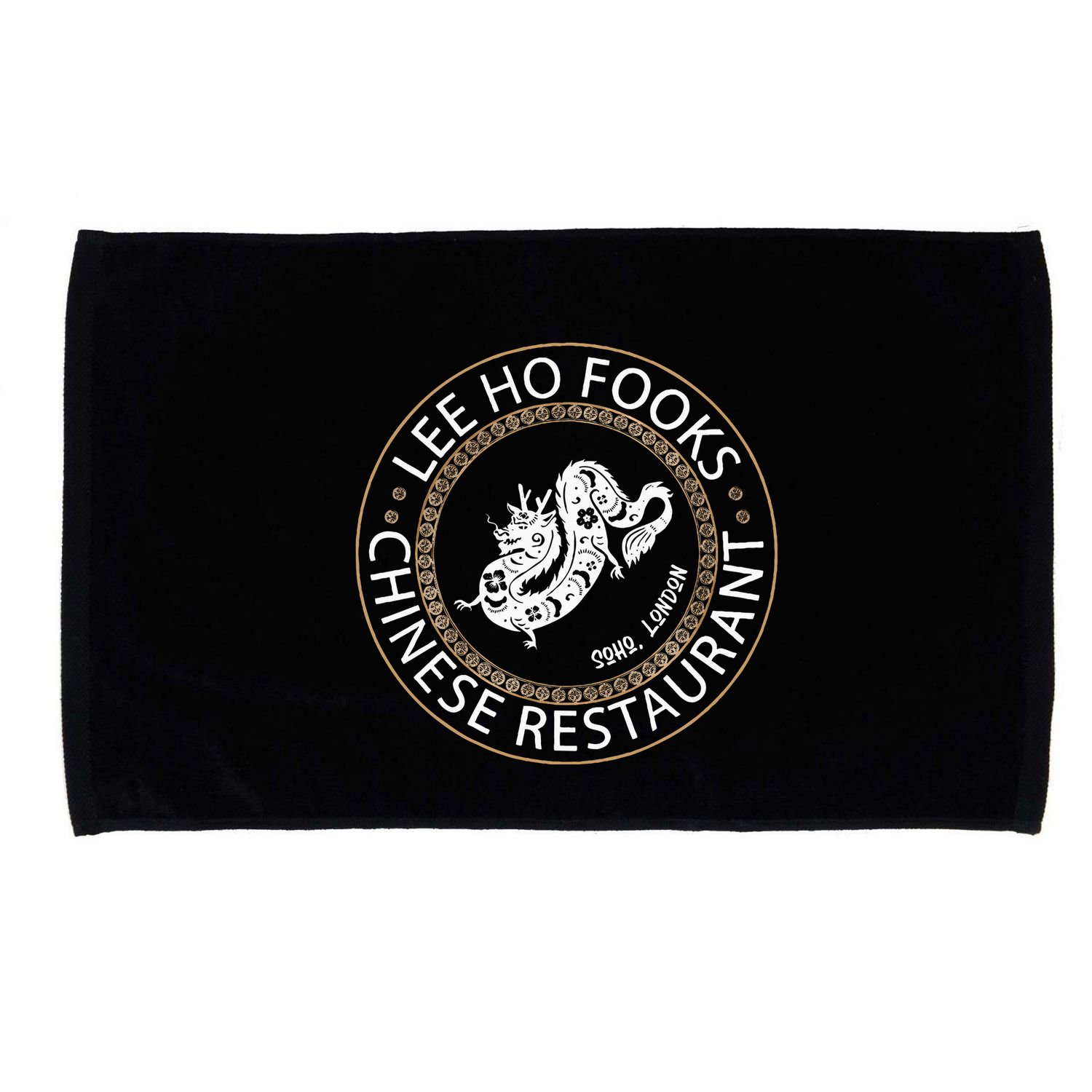 L.E.E H.O F.O.O.K.S Chinese Restaurant Microfiber Hand Towel