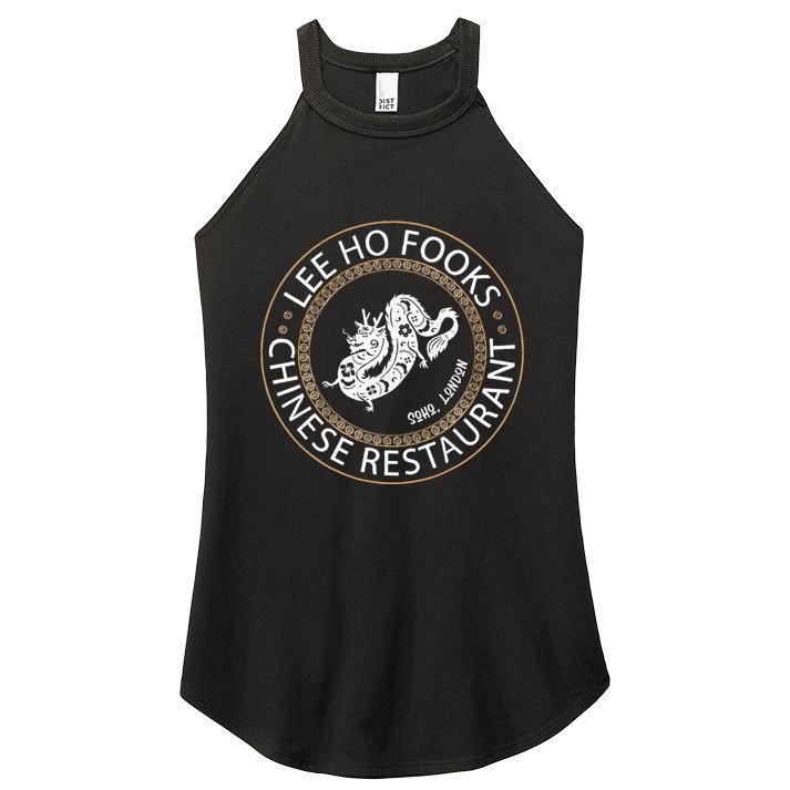 L.E.E H.O F.O.O.K.S Chinese Restaurant Women's Perfect Tri Rocker Tank