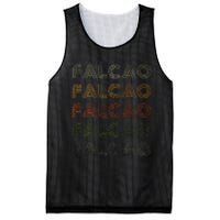 Love Heart Falcao Grunge Vintage Style Black Falcao Mesh Reversible Basketball Jersey Tank