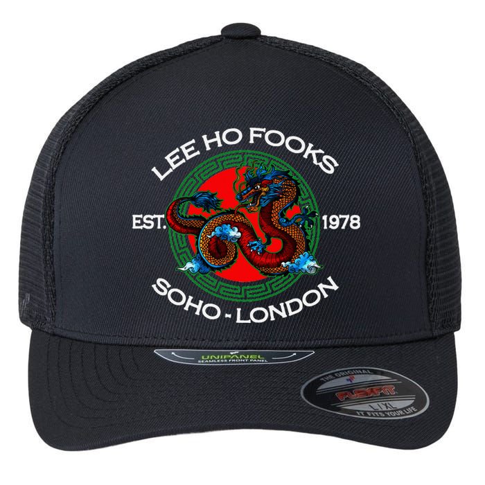 L.E.E H.O F.O.O.K.S Chinese Restaurant Flexfit Unipanel Trucker Cap