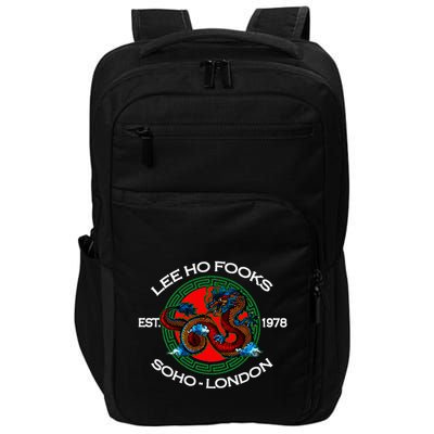 L.E.E H.O F.O.O.K.S Chinese Restaurant Impact Tech Backpack
