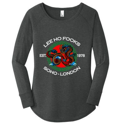 L.E.E H.O F.O.O.K.S Chinese Restaurant Women's Perfect Tri Tunic Long Sleeve Shirt