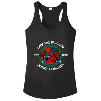 L.E.E H.O F.O.O.K.S Chinese Restaurant Ladies PosiCharge Competitor Racerback Tank