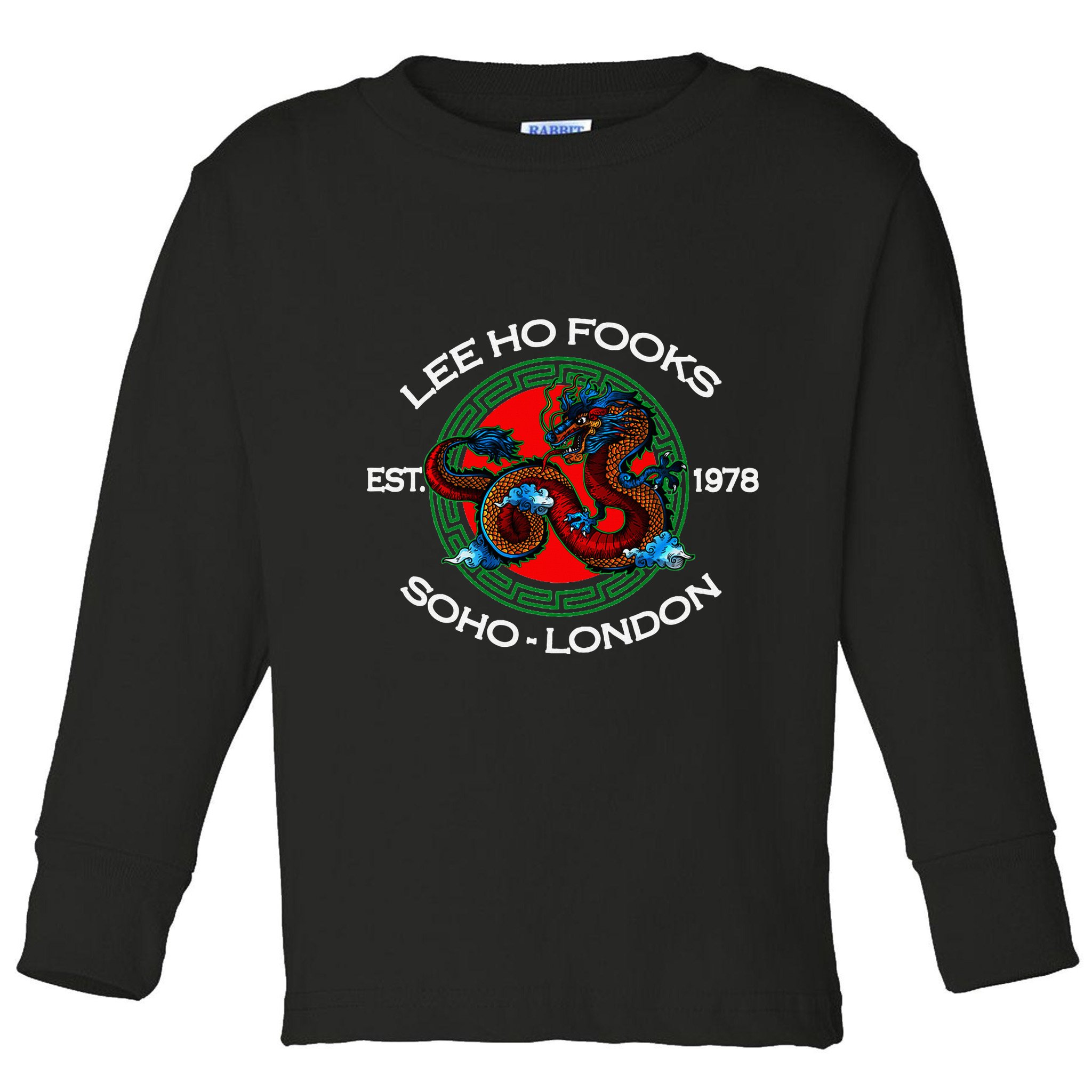 L.E.E H.O F.O.O.K.S Chinese Restaurant Toddler Long Sleeve Shirt