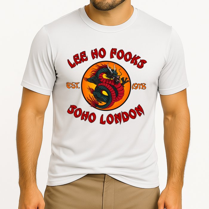 Lee Ho Fooks Soho London Est 1978 Cooling Performance Crew T-Shirt