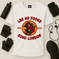Lee Ho Fooks Soho London Est 1978 Cooling Performance Crew T-Shirt