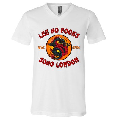 Lee Ho Fooks Soho London Est 1978 V-Neck T-Shirt