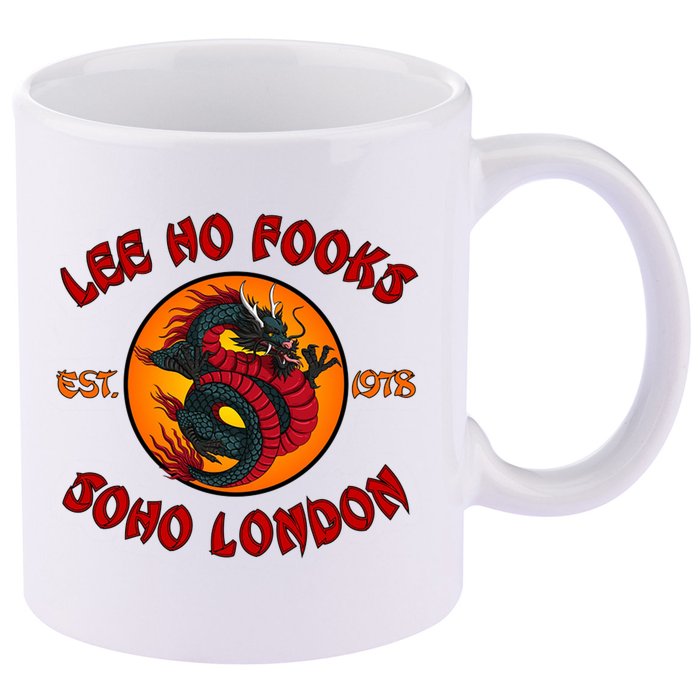 Lee Ho Fooks Soho London Est 1978 11oz C Handle Ceramic Mug