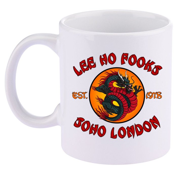 Lee Ho Fooks Soho London Est 1978 11oz C Handle Ceramic Mug