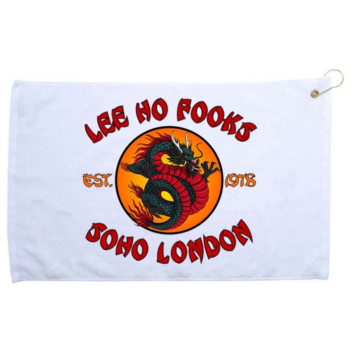 Lee Ho Fooks Soho London Est 1978 Grommeted Golf Towel